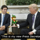 Image for article titled 44 Very Disrespectful Photoshops of Trump's Canadian Handshake That We in No Way Condone
